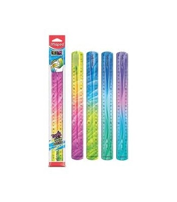 REGLA 30cm MAPED TWIST"N...